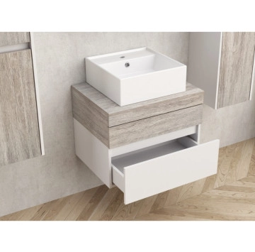Плот Анелия 60/46/h20см с чекмедже бял без мивка ICP6020W ИНТЕР КЕРАМИК