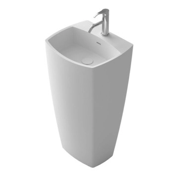 Мивка iStone Solid ICB5042W 50см стояща от пода бяла ИНТЕР КЕРАМИК