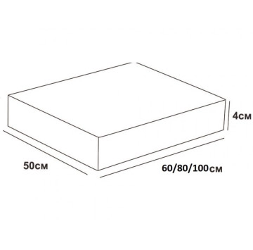 Плот Pietra ICP5020-80W 80см кварцов камък ИНТЕР КЕРАМИК