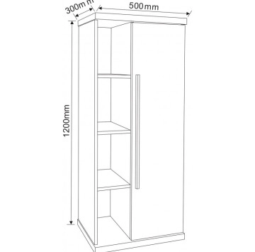 Колона Интер ICP5030-2 50/30/h120см. ИНТЕР КЕРАМИК