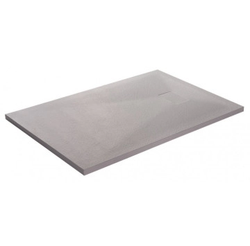 Душ корито Rough Stone ICST12080RS-1 120/80см бял мат ИНТЕР КЕРАМИК
