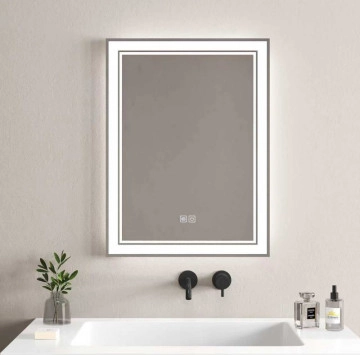 Огледало Лиона ICL1814 60/h80см. с вградено LED осветление Touch screen ИНТЕР КЕРАМИК