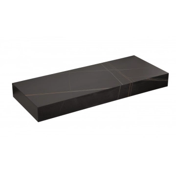 Плот Pietra ICL12050/120B 120/40см черен мат ИНТЕР КЕРАМИК