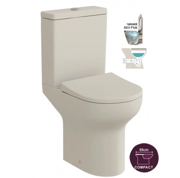 Моноблок Demi ICC6582P Compact бял ИНТЕР КЕРАМИК