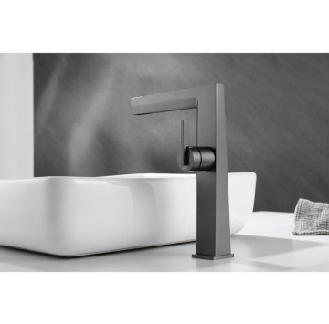 Смесител за мивка Кони ICF116223GG Gun Gray сив ИНТЕР КЕРАМИК