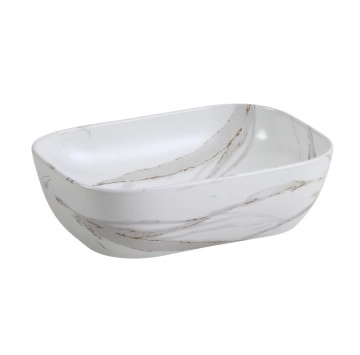Мивка върху плот 887Marble 46см ИНТЕР КЕРАМИК