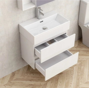Шкаф долна част Compact 5845W 60см бял ИНТЕР КЕРАМИК